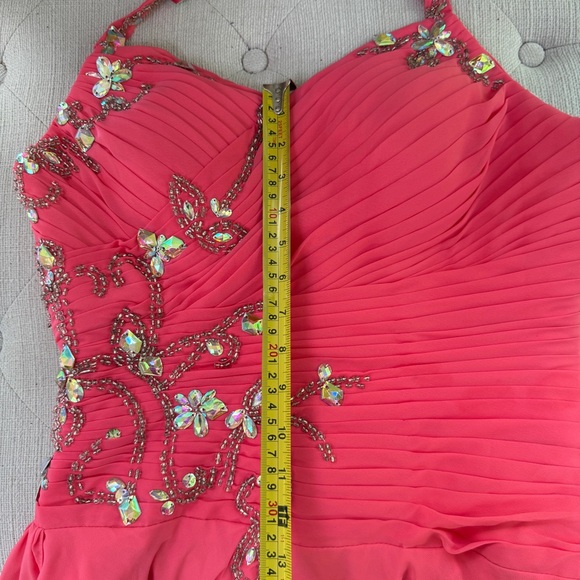 Bally Bridal, Cocktail beaded dress, silk with ta - Picture 6 of 12